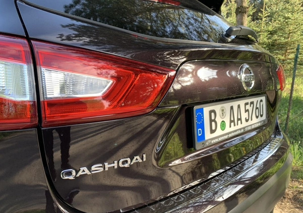 Nissan Qashqai cena 75000 przebieg: 88000, rok produkcji 2017 z Chocianów małe 781